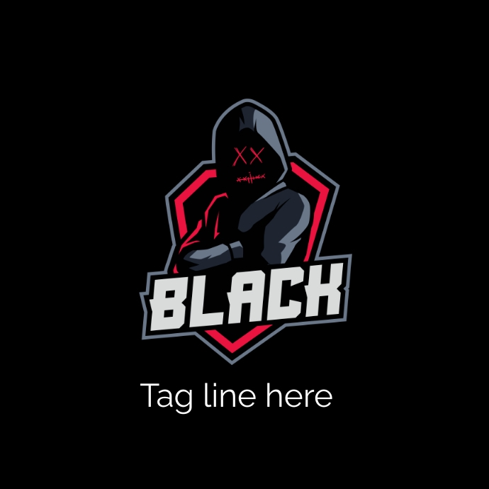 Black logo design Template | PosterMyWall