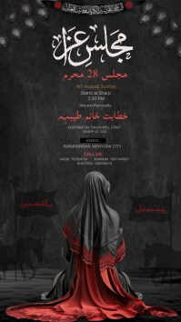 Black Majlis Instagram Story template