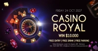 Black Maksimalis Casino Royal Tournament Gamb Gambar Bersama Facebook template
