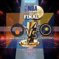Black Maksimalis Nba Pos Instagram template