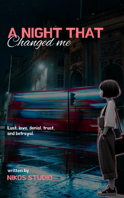 Black Maximalist A Night That Changed Me Kindle/book Covers template