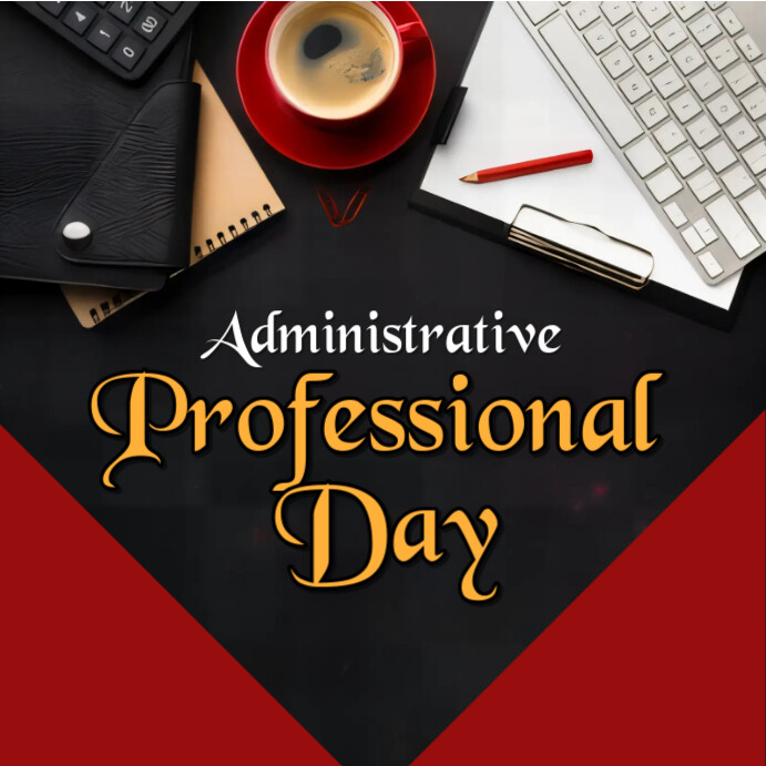 Black Maximalist Administrative Professional Day Instagram Post ...