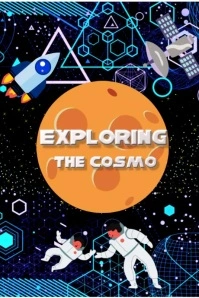 Black Maximalist Animated Universe  Poster Plakat template