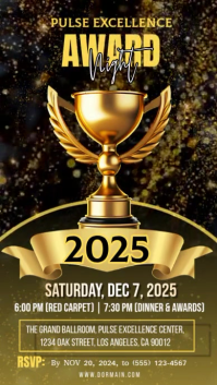 Black Maximalist Award Night Instagram Story template