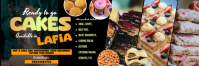 Black Cake and Catering Services 横幅 2' × 6' Template