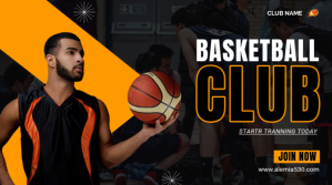 Black Black Maximalist Basketball Club  Youtube Thu Miniatura di YouTube Template
