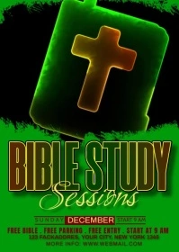 Black Maximalist Bible Study A6 template