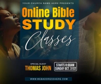 Black Maximalist Bible Study Classes  Medium Rectangle template