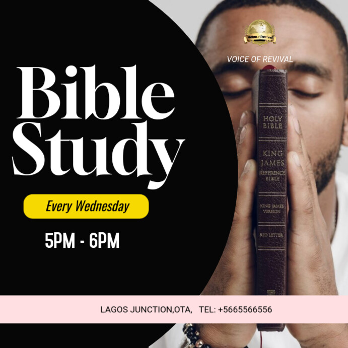 Copy of Black Maximalist Bible Study Instagram Post | PosterMyWall