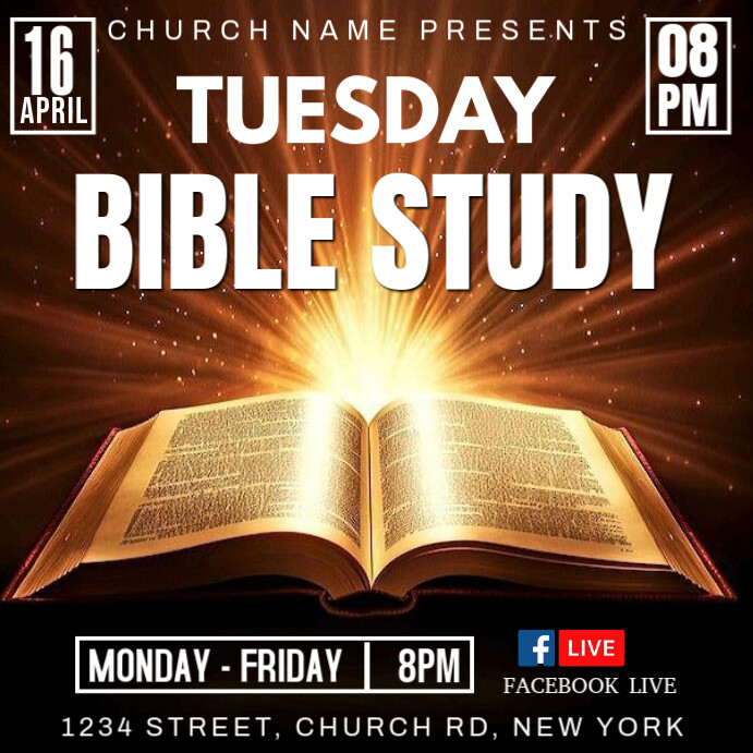 Copy of Black Maximalist Bible Study Instagram Post | PosterMyWall