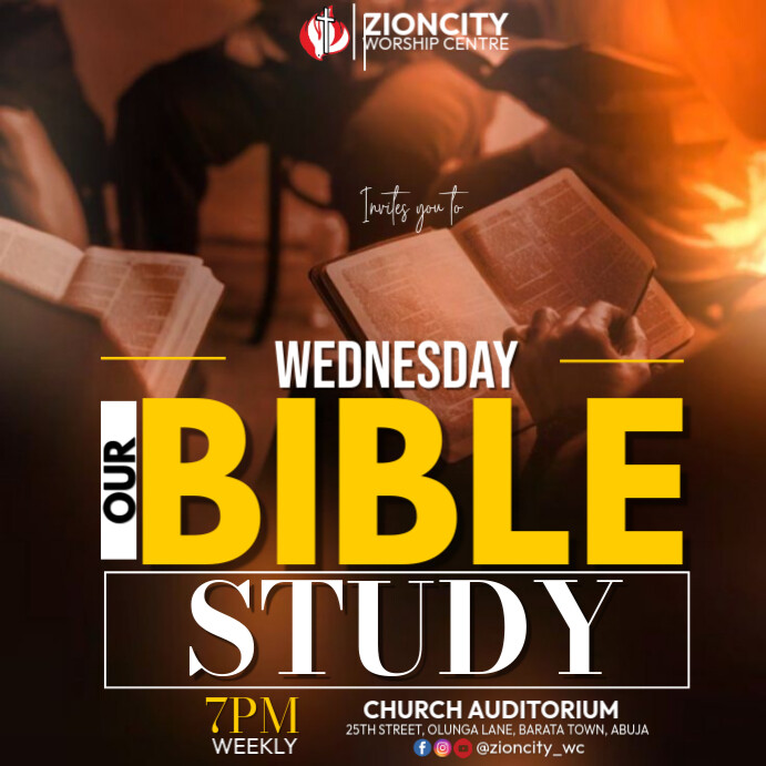 Copy of Black Maximalist Bible Study Template Instagram Post | PosterMyWall