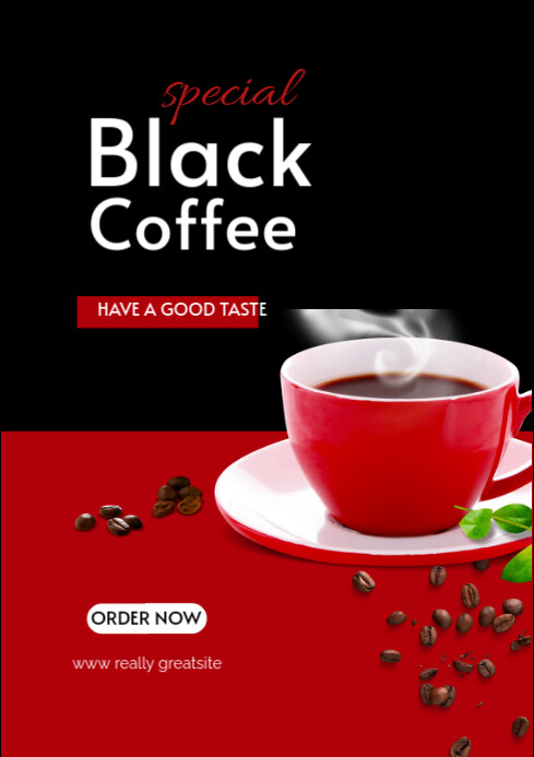 Black Maximalist Black A2 template