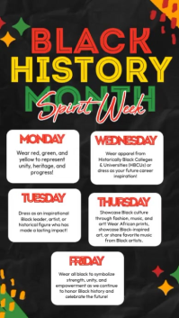 Black Maximalist Black Culture Celebration, Instagram Story template