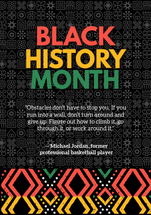 Copy of Black Maximalist Black History Month A3 | PosterMyWall