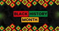 Black Maximalist Black History Month Facebook Ad Facebook-advertentie template