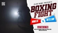 Black Maximalist Boxing Youtube Thumbnail Youtube Thumbnail template