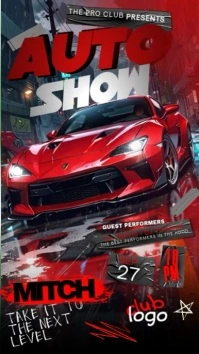 Black Maximalist Car Show & Auction, Instagram Story template