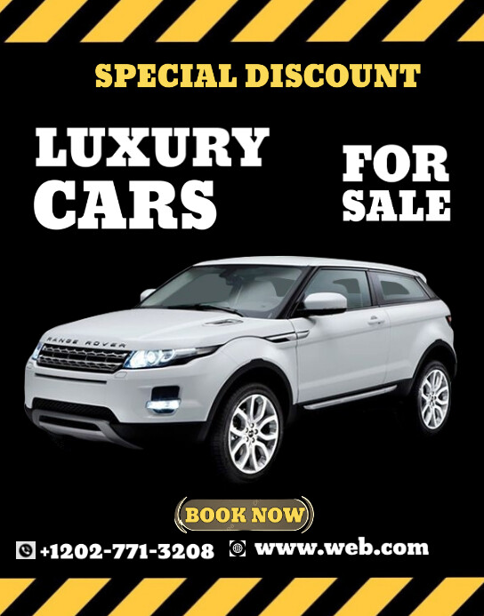 Black Maximalist Cars For Sale  Poster/wallboard Affiche/Panneau mural template