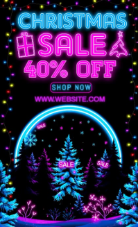 Black Maximalist Christmas Sale Us Legal template