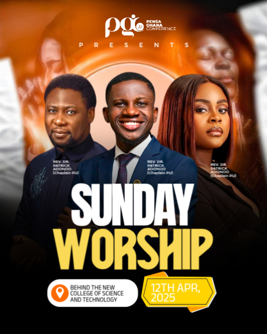 Black Maximalist Church Flyer Instagram Portrait Template | PosterMyWall