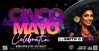 Black Maximalist Cinco De Mayo Facebook Shared Image template