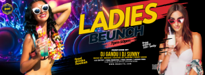 Black Ladies Brunch Event รูปปกบน Facebook Template