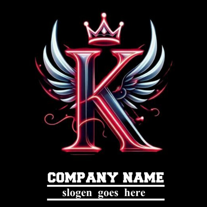 Black Maximalist Company Logo Logo template