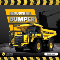 Black Maximalist Construction Tools Instagram Post template