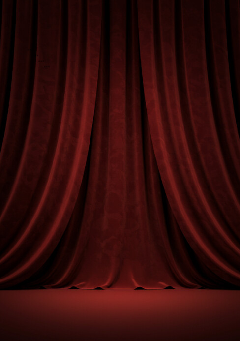 Copy of Black Maximalist Curtain Stage Backdrop A5 | PosterMyWall