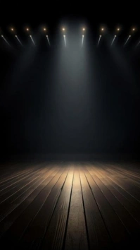 Black Maximalist Dark Background  Digital Display (9:16) template