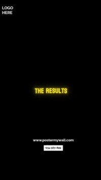Black Motivational Message Digitalt display Template