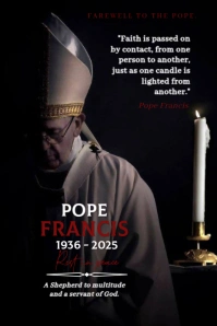 Black Maximalist Farewell To The Pope Pinterest Graphic Pinterest-Grafik template