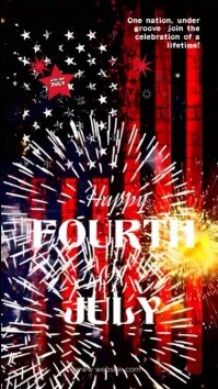 Black Maximalist Fourth Of July Celebration Instagram Story template