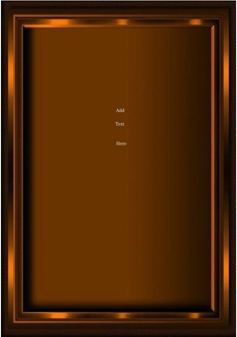 Copy of Black Maximalist Frame A4 | PosterMyWall