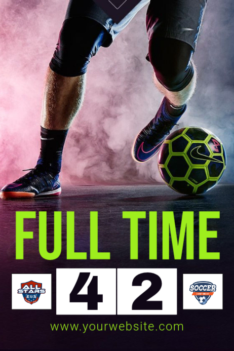 Black Maximalist Full Time Poster Template | PosterMyWall