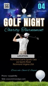 Black Maximalist Gold Tournament Event Real Youtube Short template