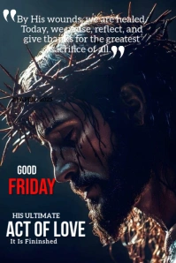 Black Maximalist Good Friday Jesus Christ Crown Of Thorns Pinterest Graphic template