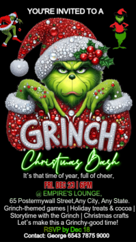 Sort Christmas Party Instagram Story Template