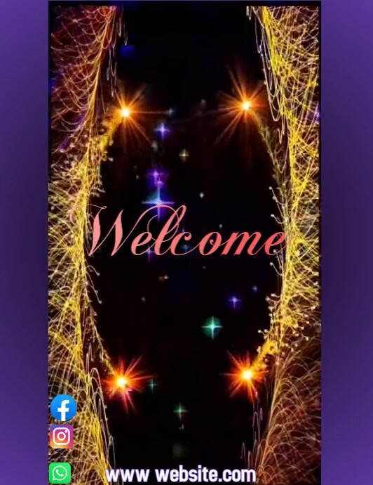 Black Maximalist Happy New Year  Flyer (us Letter) template