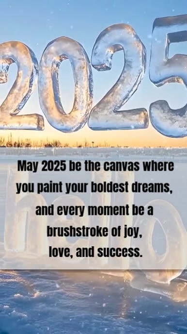 Copy of Black Maximalist Happy New Year Instagram Reel | PosterMyWall