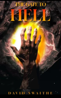 Black Maximalist Horror Book Terror Kindle/bo Sampul Kindle/Buku template