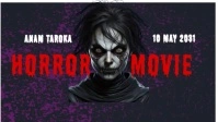 Black Maximalist Horror Movie  Youtube Thumbnail template