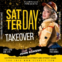 Black Maximalist  Karaoke Posters For Social Media, Instagram Post template