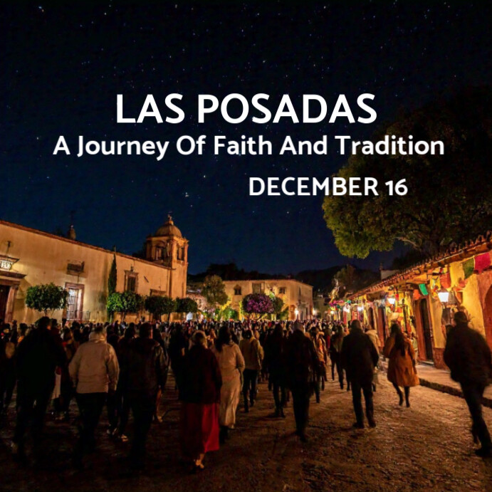 Plantilla de Black Maximalist Las Posadas: A Journey Of Faith And ...