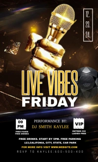 Black Maximalist Live Vibes Friday Design Tem Umthetho we-US template