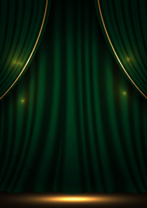 Black Maximalist Luxury Background Design Template  A6