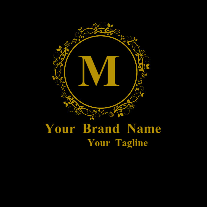 Copy of Black Maximalist M Logo Instagram Post | PosterMyWall