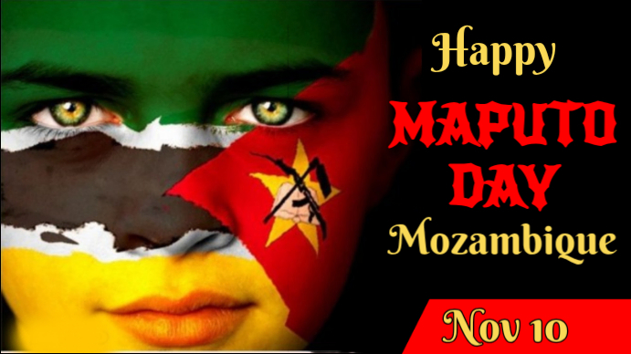 Black Maximalist Maputo Day Celebration In Mozambique Digital Display ...