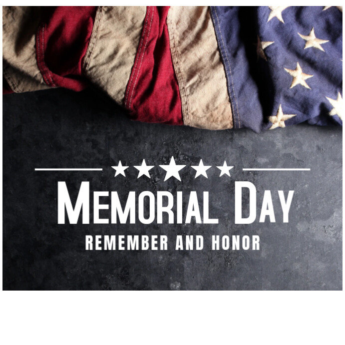 Copy of Black Maximalist Memorial Day Honor Instagram Post | PosterMyWall