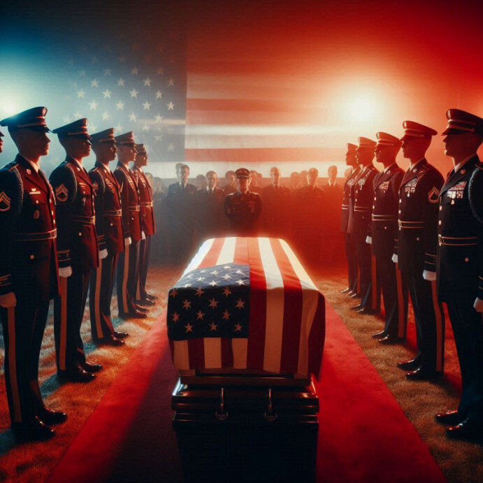 Copy of Black Maximalist Memorial Day Military Tribute Instagram Post ...